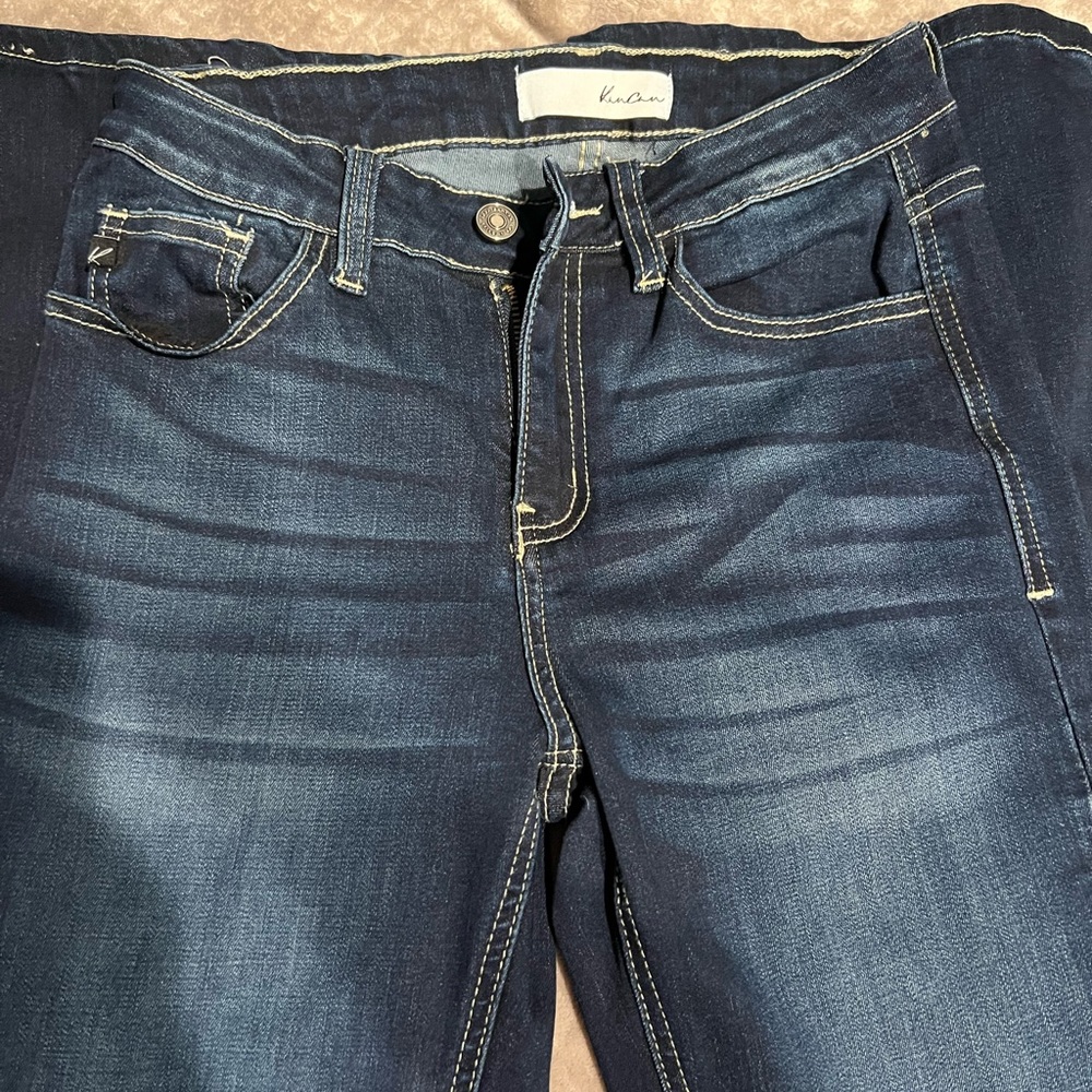 KanCan Mid Rise Flare Hem Jeans